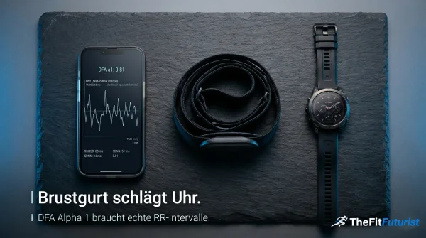 Brustgut oder Uhr DFA Alpha Berechnung