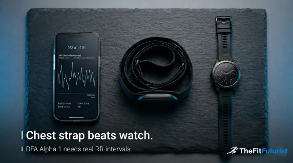 DFA Alpha chest strap vs watch